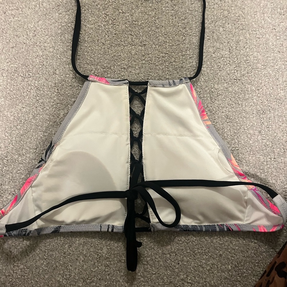 high neck swimsuit top - Picture 2 of 2